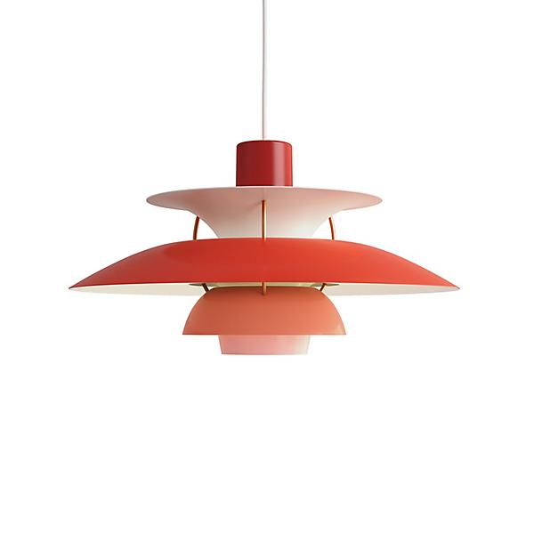 PH 5 Pendant Light hanging lamps Louis Poulsen Hues of Red