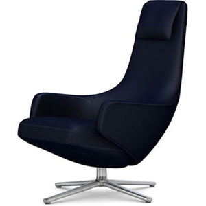 Repos Lounge Chair lounge chair Vitra Polished 16.1-Inch Cosy Contrast - Night Blue - 09