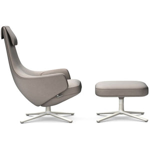 Repos Lounge Chair & Ottoman lounge chair Vitra Soft Light 16.1-Inch Cosy Contrast - Fossil - 02