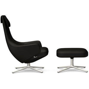 Repos Lounge Chair & Ottoman lounge chair Vitra Soft Light 16.1-Inch Cosy Contrast - Black Forest - 08