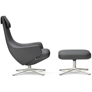 Repos Lounge Chair & Ottoman lounge chair Vitra Soft Light 16.1-Inch Cosy Contrast - Classic Grey - 10