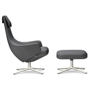 Repos Lounge Chair & Ottoman lounge chair Vitra Soft Light 18.1-Inch Cosy Contrast - Classic Grey - 10