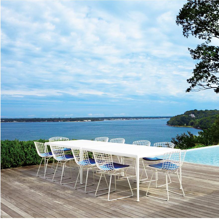 Richard Schultz 1966 Rectangular Dining Table Outdoors Knoll