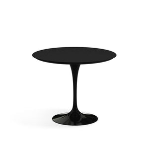 Saarinen 35" Round Dining Table Dining Tables Knoll Black Black laminate, Satin finish 