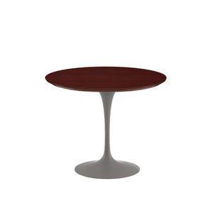 Saarinen 35" Round Dining Table Dining Tables Knoll Grey Reff Dark Cherry 