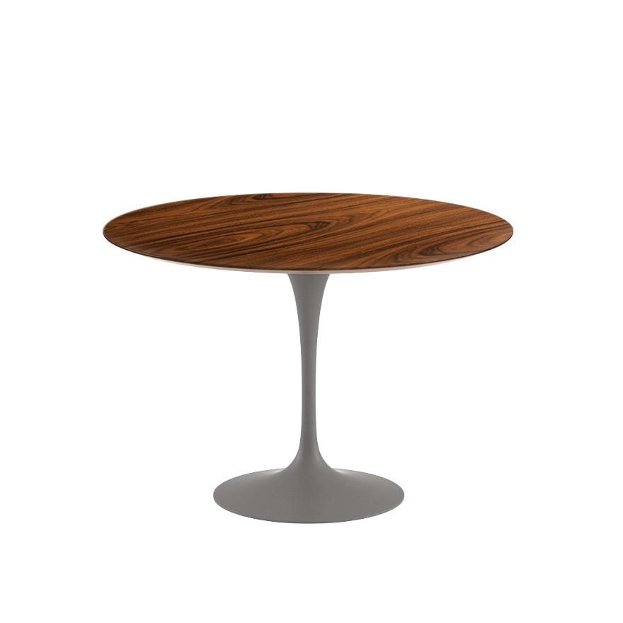 Saarinen 42" Round Dining Table Dining Tables Knoll Grey Rosewood