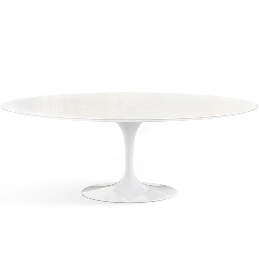 Saarinen 96" Oval Dining Table Large Dining Tables Knoll