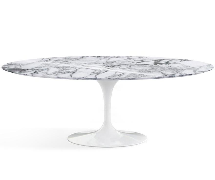 Saarinen 96" Oval Dining Table Large Dining Tables Knoll
