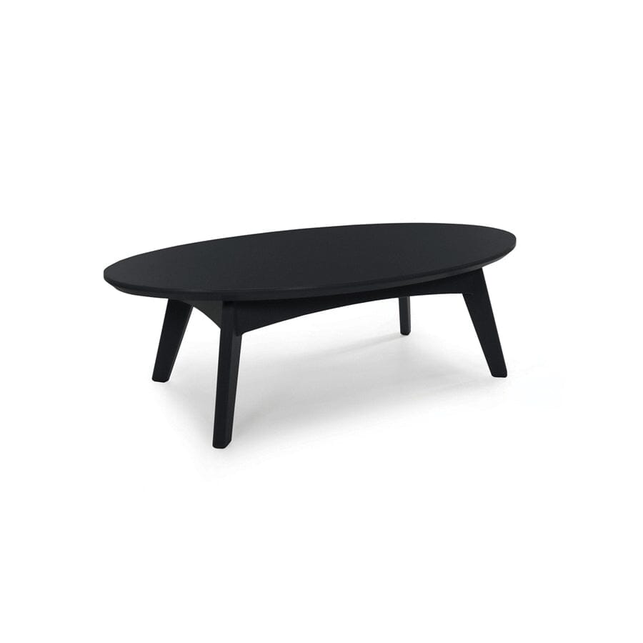 Satellite Oval Cocktail Table Coffee Tables Loll Designs Black