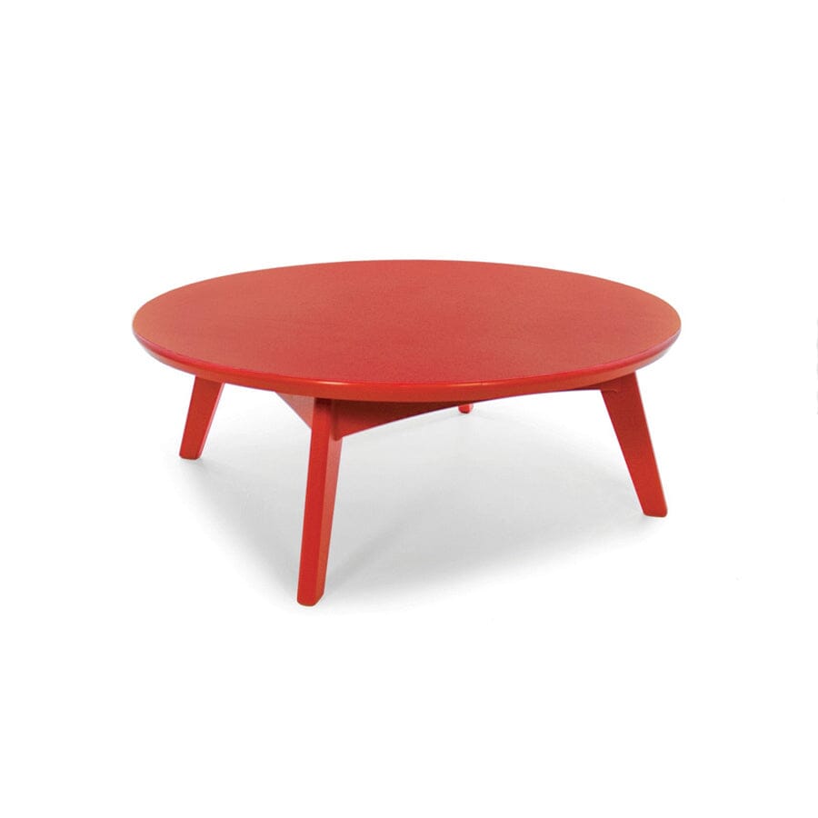 Satellite Round Cocktail Table Coffee Tables Loll Designs Apple Red