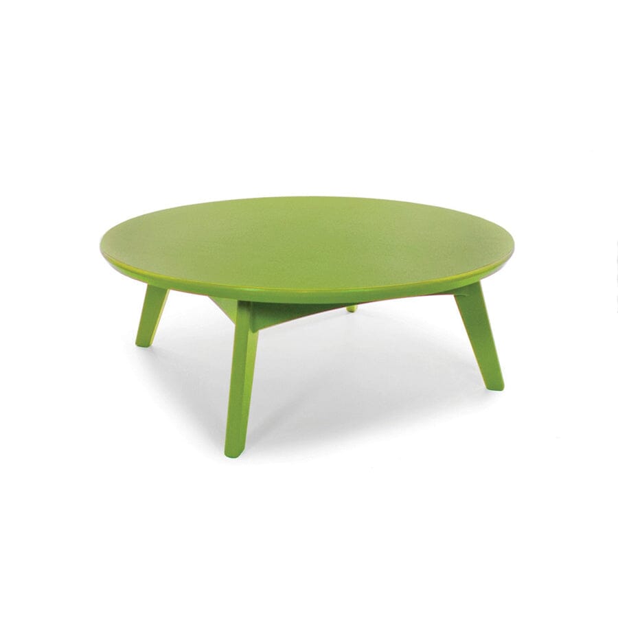 Satellite Round Cocktail Table Coffee Tables Loll Designs Leaf Green