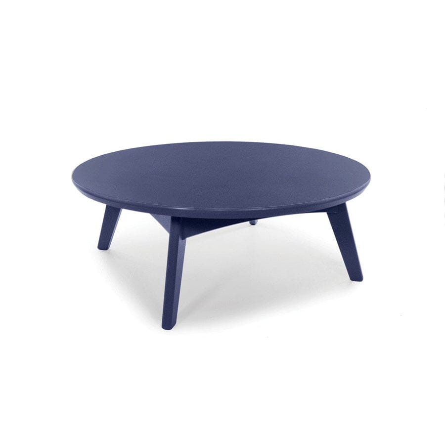 Satellite Round Cocktail Table Coffee Tables Loll Designs Navy Blue
