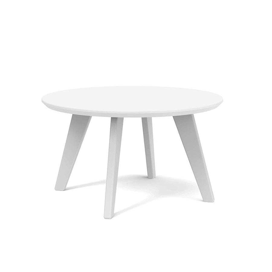 Satellite Round End Table side/end table Loll Designs 26" Cloud White