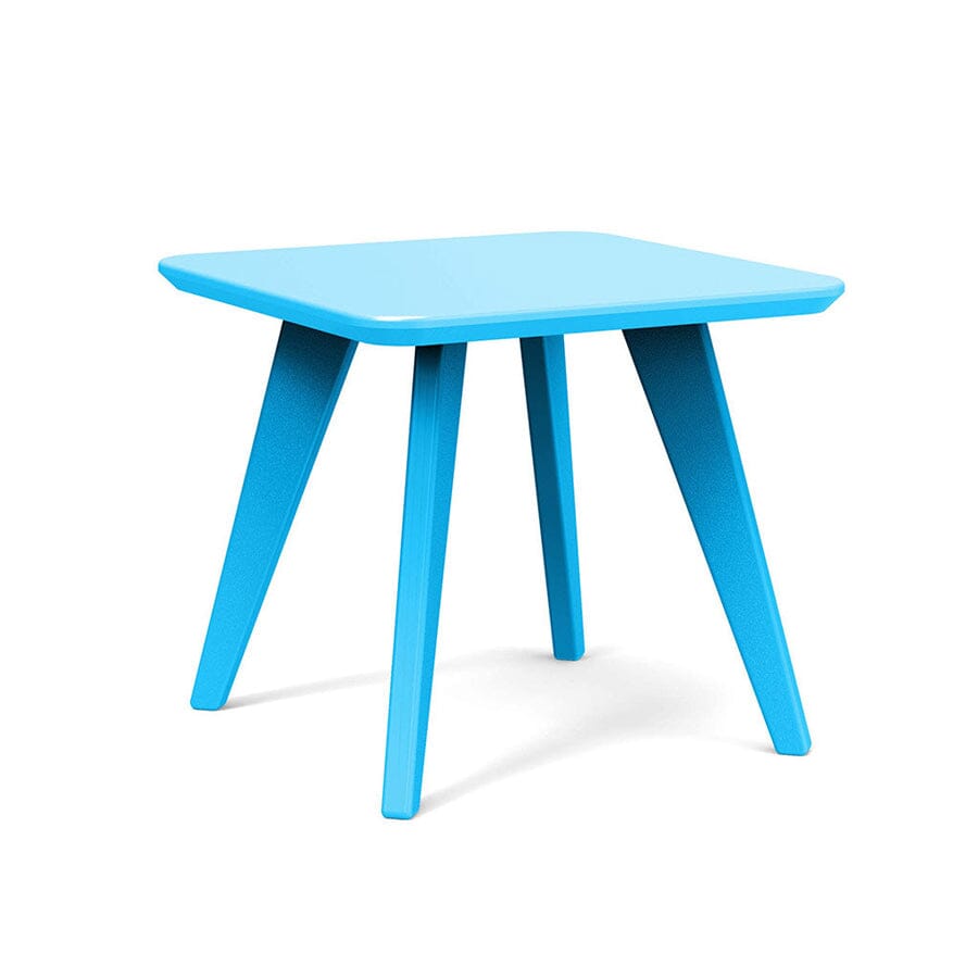 Satellite Square End Table side/end table Loll Designs 18" Sky Blue