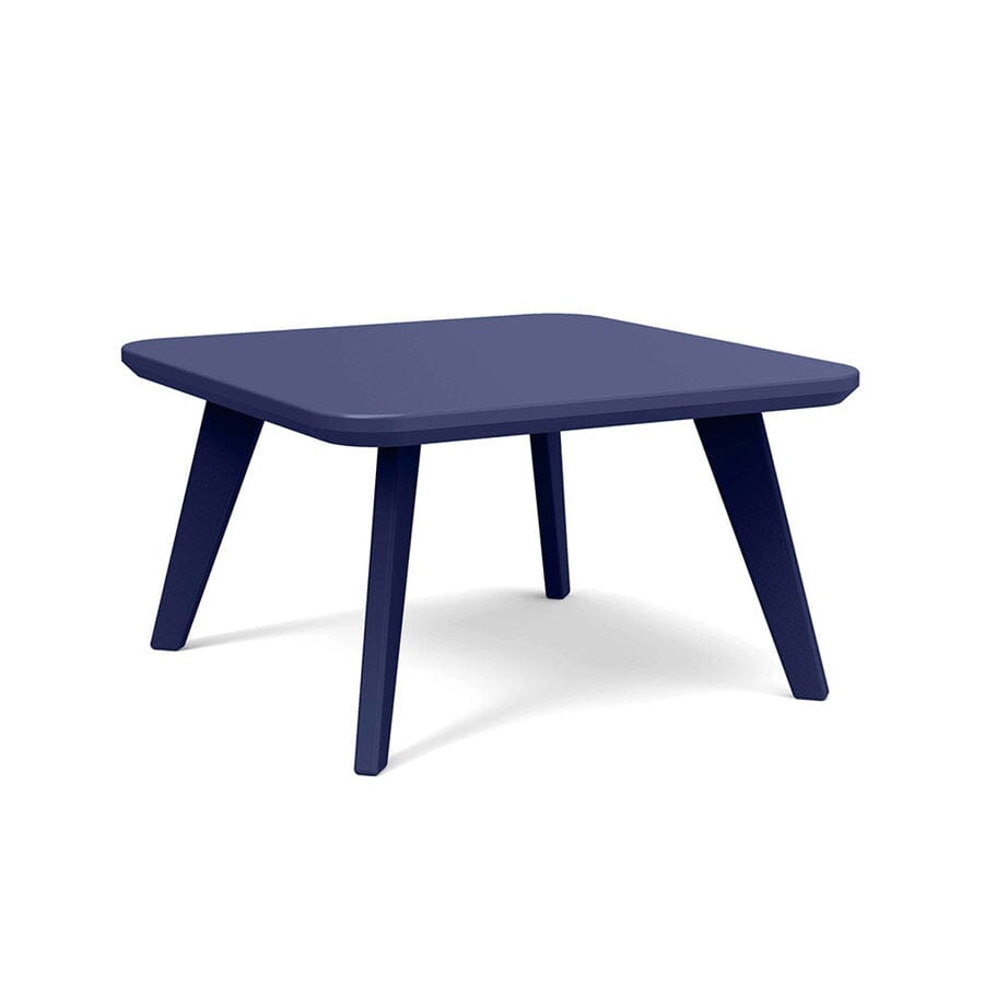 Satellite Square End Table side/end table Loll Designs 26" Navy Blue