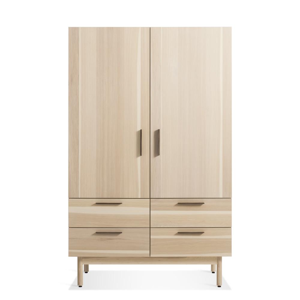 Shale Wardrobe storage BluDot Hickory
