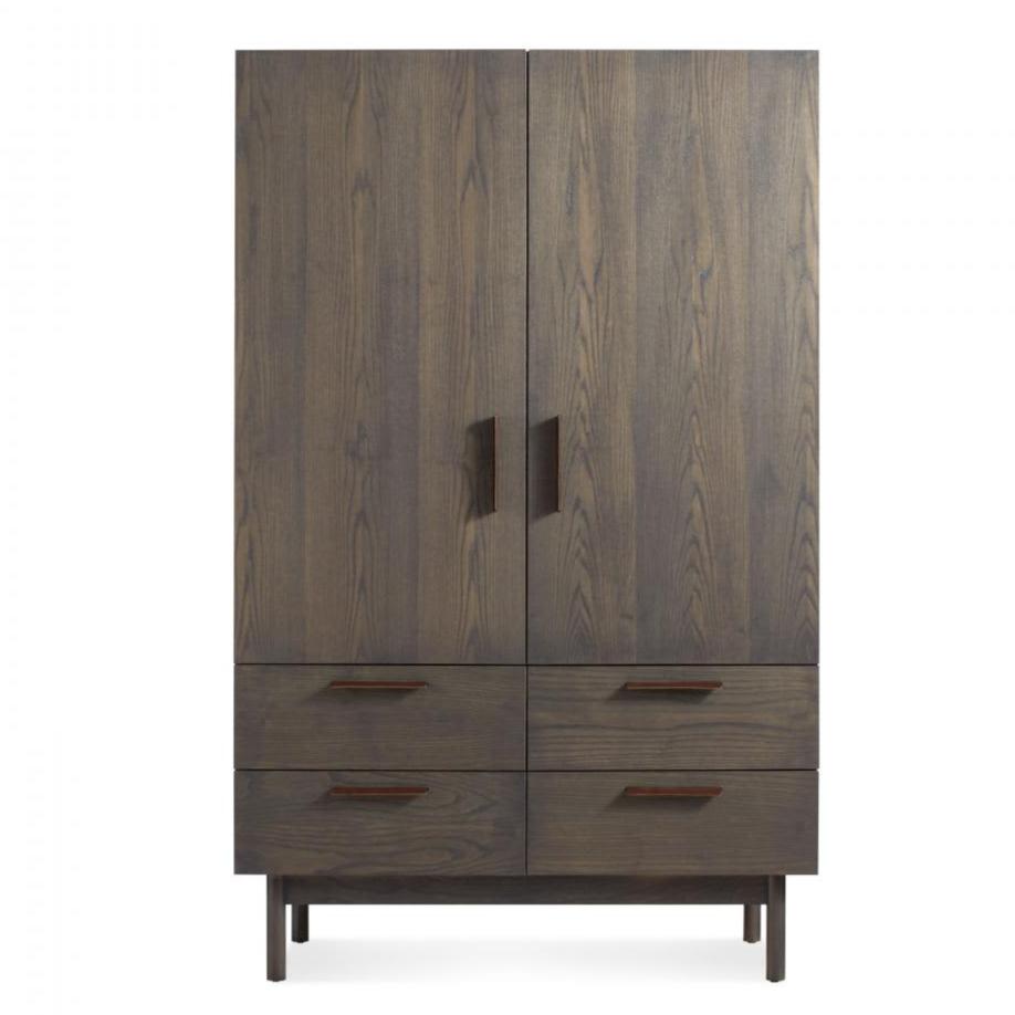 Shale Wardrobe storage BluDot Smoke