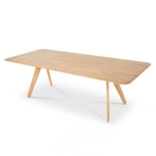 Slab Dining Table Dining Tables Tom Dixon Large: 94.5 In Width Natural