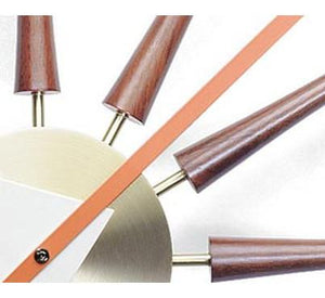 George Nelson Spindle Clock by Vitra Clocks Vitra 