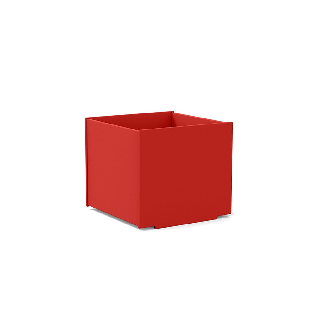 Square Planter planter Loll Designs Apple Red 22 Gallon