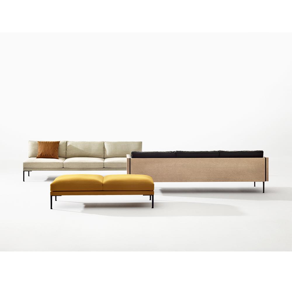 Steeve Two Seat Bench Benches Arper