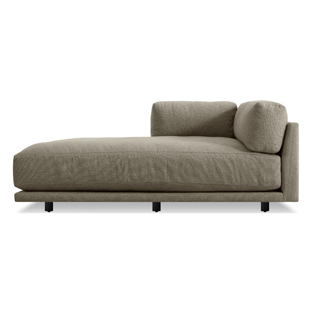 Sunday Chaise sofa BluDot Left Arm Sanford Black