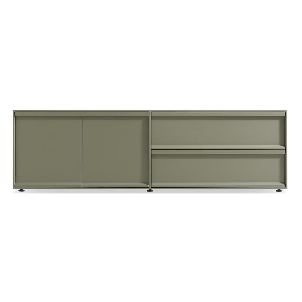 Superchoice 2 Door / 2 Drawer Console storage BluDot Grey Green