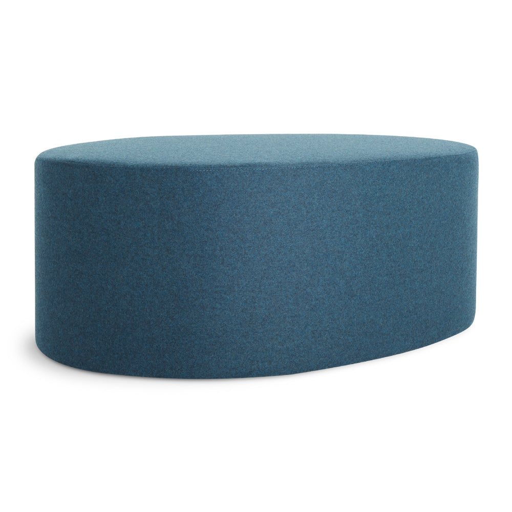 Swole Ottoman ottomans BluDot Large Vesper Marine Blue