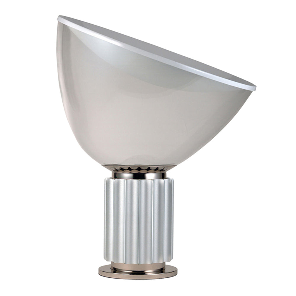 Taccia Table Lamp Table Lamps Flos Anodized Silver Plastic Diffuser