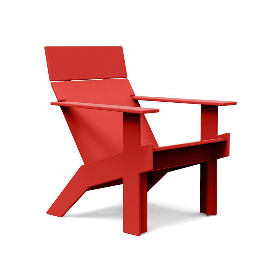 Tall Lollygagger Lounge Chair lounge chairs Loll Designs Apple Red