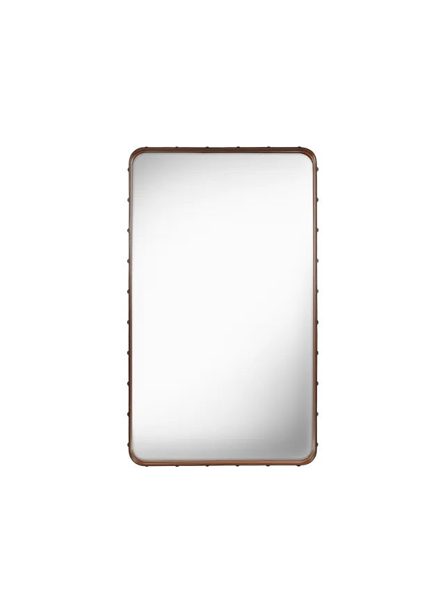 Adnet Rectangulaire Mirror mirror Gubi Medium +$440.00 Tan
