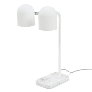 Tandem Table Lamp Table Lamps Gus Modern White 