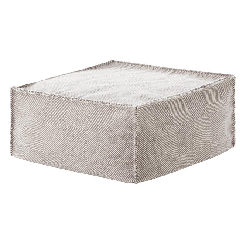 Sail Square Pouf Pouf Gan Taupe