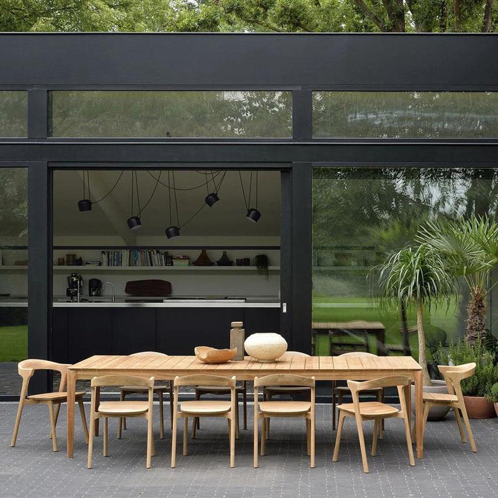Teak Bok outdoor Dining Table Dining Tables Ethnicraft
