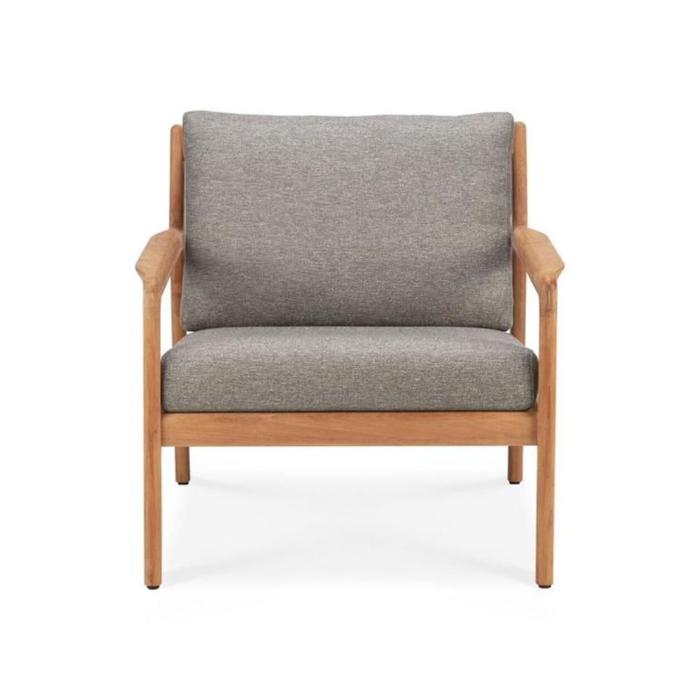 Teak Jack outdoor Lounge Chair Outdoors Ethnicraft Mocha