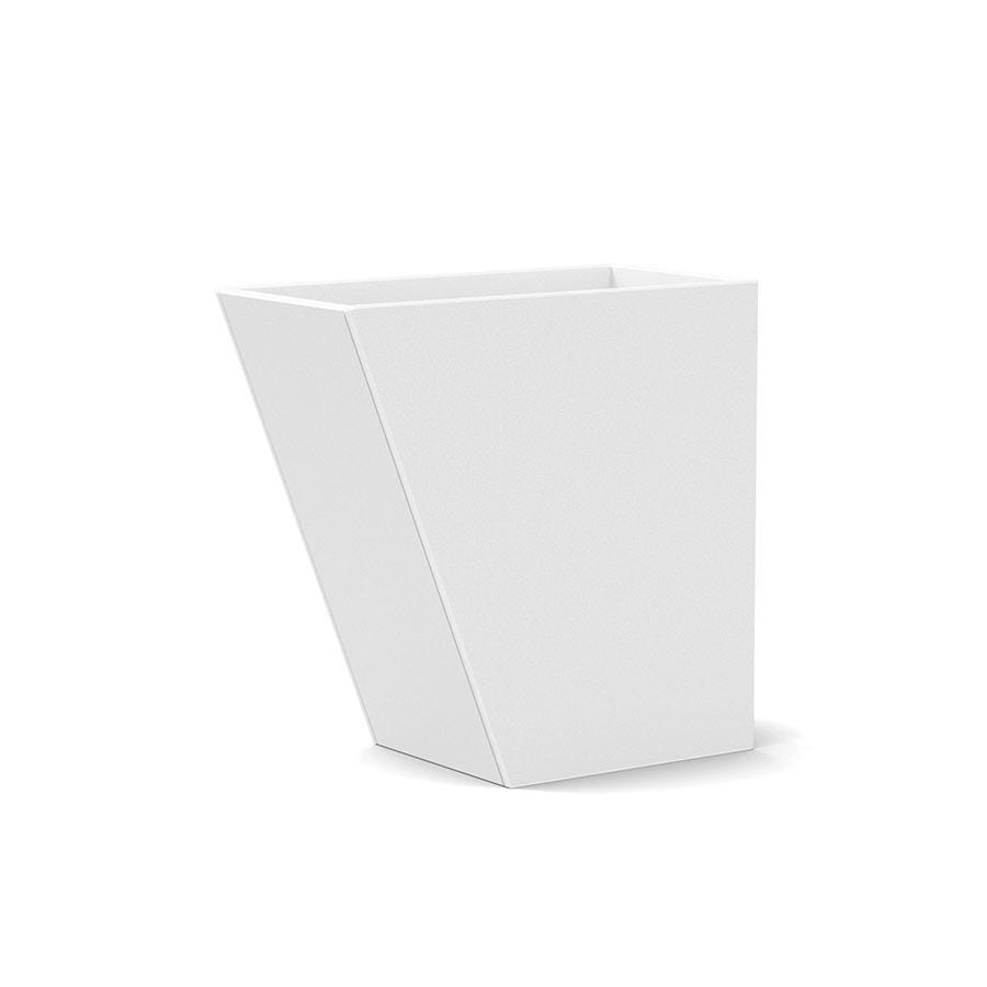 Tessellate Jut Planter planter Loll Designs Cloud White Jut 24