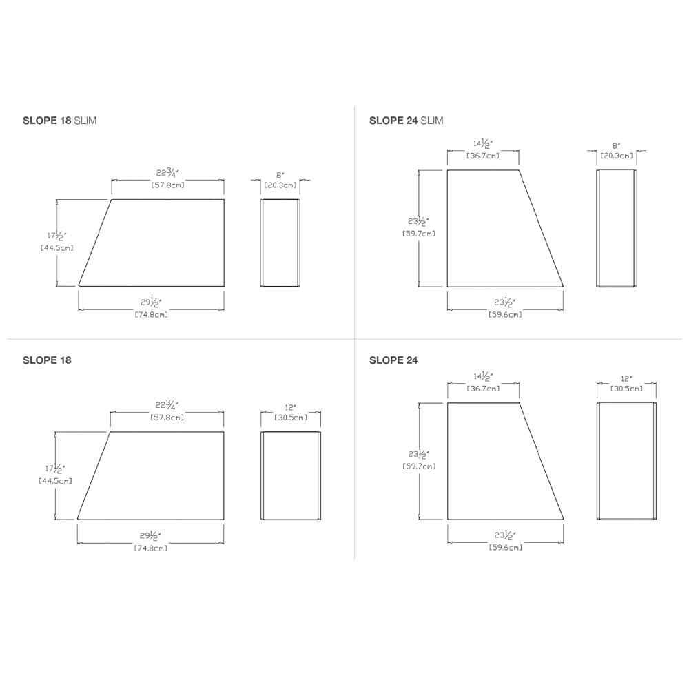 Tessellate Slope Planter planter Loll Designs