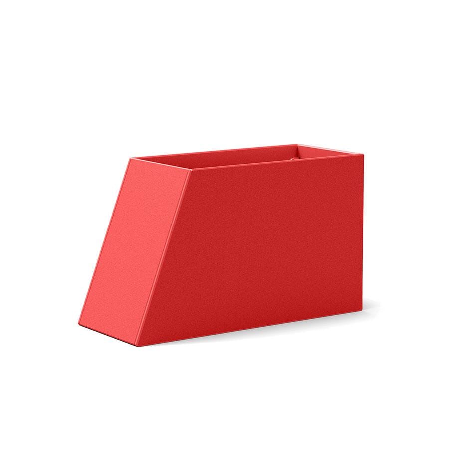Tessellate Slope Planter planter Loll Designs Apple Red Slope 18