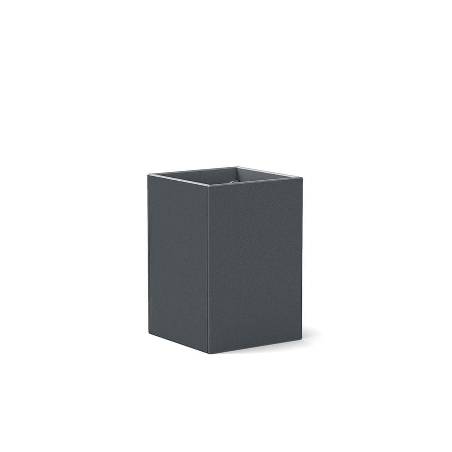Tessellate Square Planter planter Loll Designs Charcoal Grey Square 18