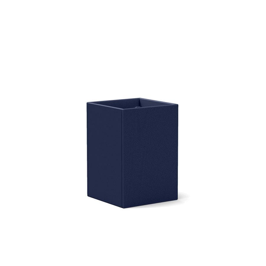 Tessellate Square Planter planter Loll Designs Navy Blue Square 18