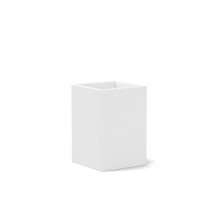 Tessellate Square Planter planter Loll Designs Cloud White Square 18