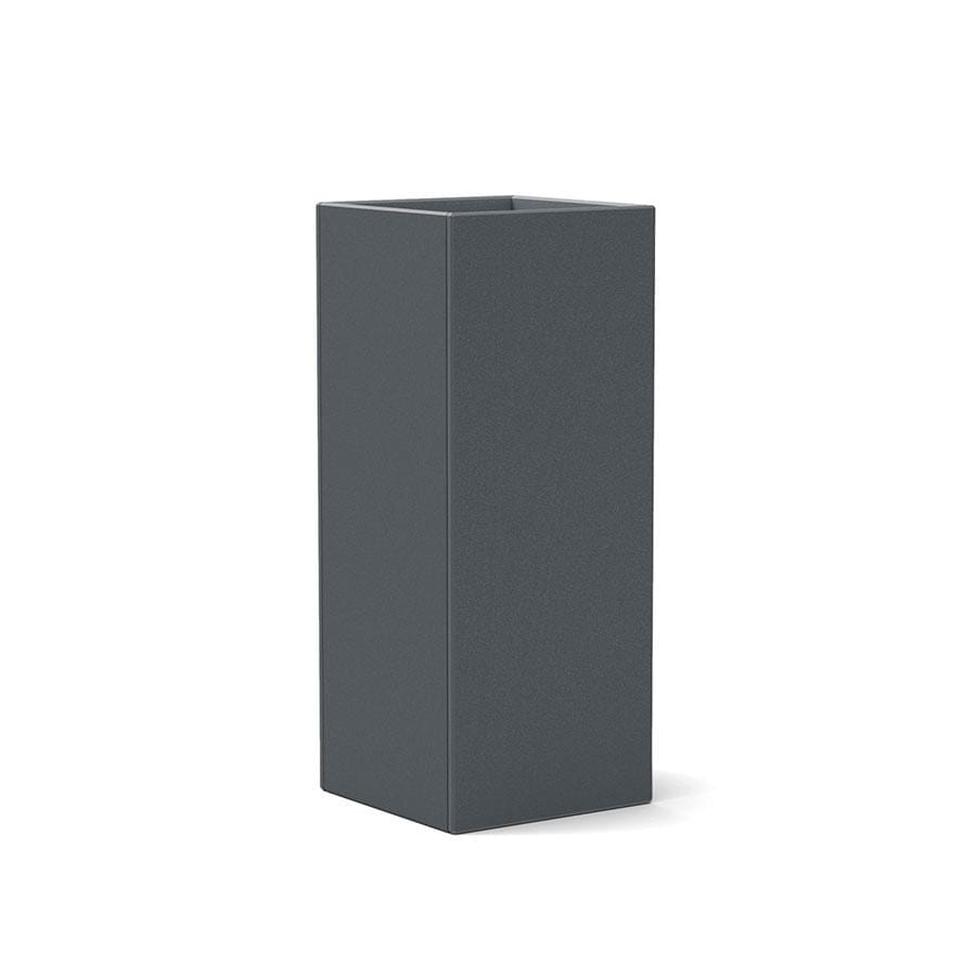 Tessellate Square Planter planter Loll Designs Charcoal Grey Square 30