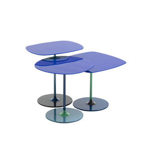 Thierry Trio Table side/end table Kartell Blue 