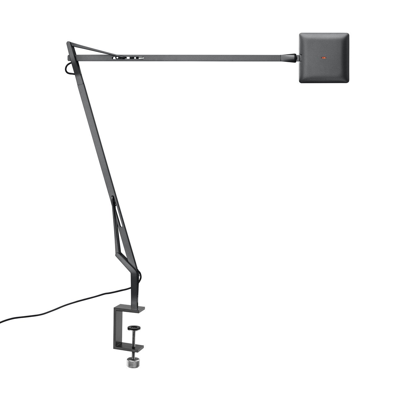 Kelvin Edge LED Table Lamp Table Lamps Flos Titanium Clamp