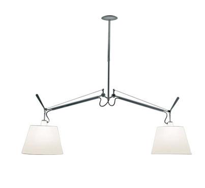 Tolomeo Double Shade Suspension Lamp hanging lamps Artemide