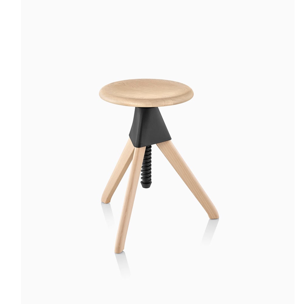 Tom & Jerry Stool bar seating Magis Jerry Stool - 26" H Max Natural Beech & Black