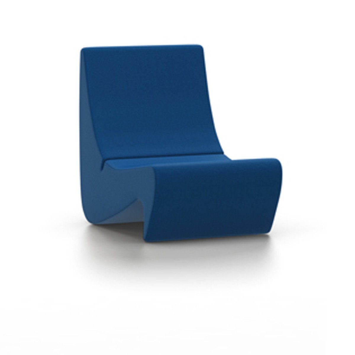 Panton Amoebe Chair lounge chair Vitra Tonus - Dark Blue