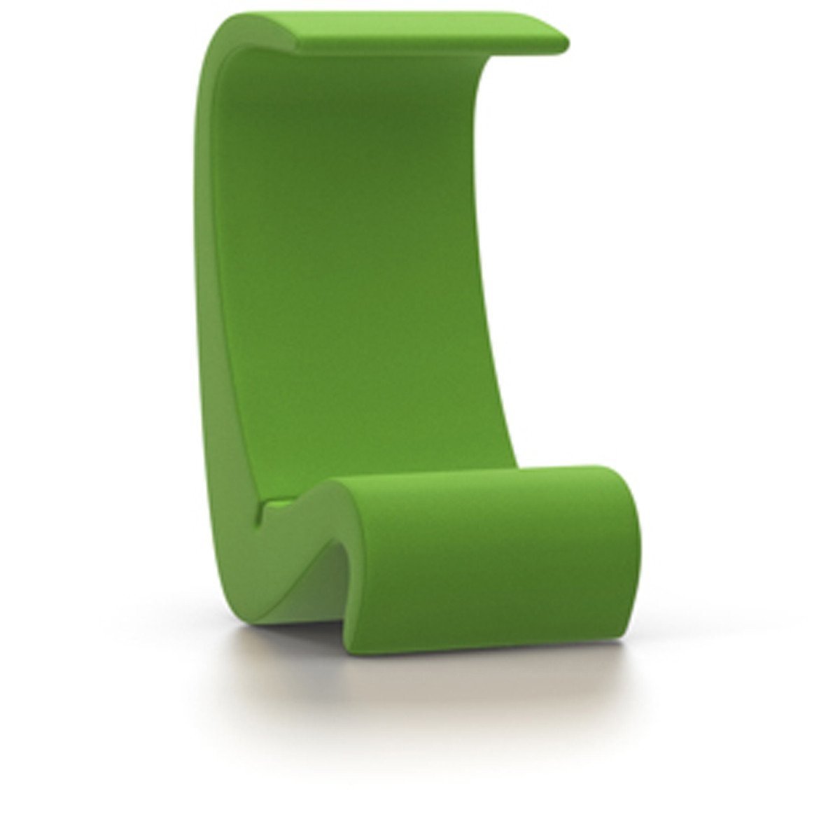 Amoebe Highback Chair lounge chair Vitra Tonus - Grass Green