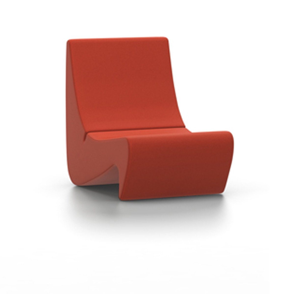 Panton Amoebe Chair lounge chair Vitra Tonus - Red
