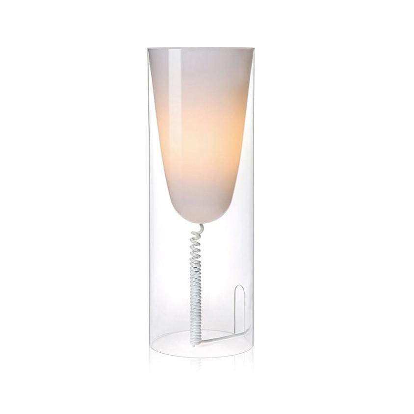 Toobe Table Lamp Table Lamp Kartell Transparent Crystal